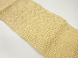 絽曲線模様織出し名古屋帯